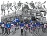 Custom Game Day drawing of YOUR team