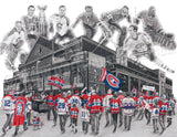 Custom Game Day drawing of YOUR team