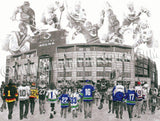 Custom Game Day drawing of YOUR team