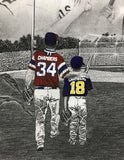 "Field of Dreams" PERSONALIZED Baseball Artwork