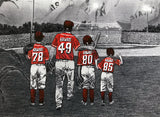 "Field of Dreams" PERSONALIZED Baseball Artwork