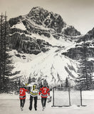 "Hockey Mountain Memories" PERSONALIZED Artwork