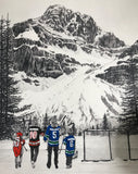 "Hockey Mountain Memories" PERSONALIZED Artwork