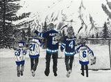 "Hockey Mountain Memories" PERSONALIZED Artwork