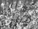 "The Dream Begins Here" PERSONALIZED Hockey Artwork