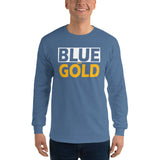 BLUE and GOLD Men’s Long Sleeve Shirt