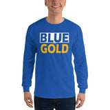 BLUE and GOLD Men’s Long Sleeve Shirt