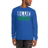 BLUE and GREEN Men’s Long Sleeve Shirt