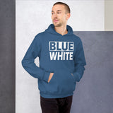 BLUE and WHITE Unisex Hoodie