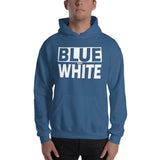 BLUE and WHITE Unisex Hoodie