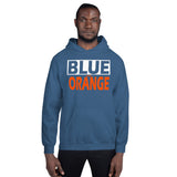 BLUE and ORANGE Unisex Hoodie