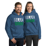 BLUE and GREEN Unisex Hoodie