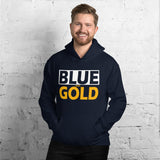 BLUE and GOLD Unisex Hoodie