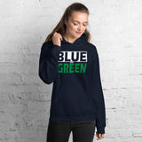 BLUE and GREEN Unisex Hoodie