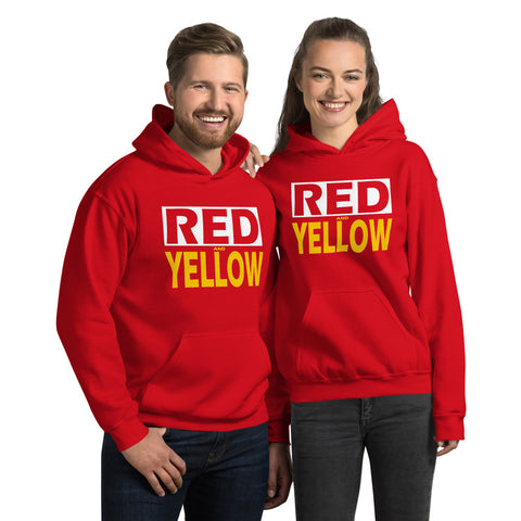 RED and YELLOW Unisex Hoodie