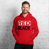 RED and BLACK Unisex Hoodie
