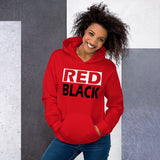 RED and BLACK Unisex Hoodie