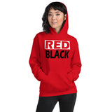RED and BLACK Unisex Hoodie