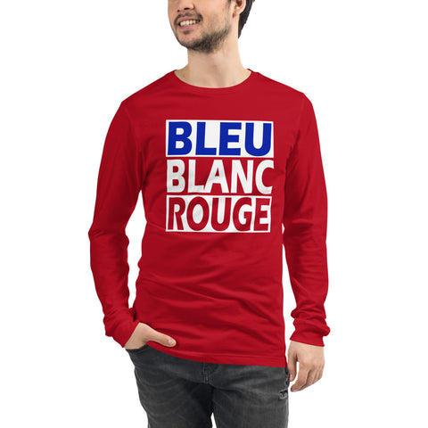 BLEU BLANC ROUGE Unisex Long Sleeve Tee