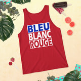 BLEU BLANC ROUGE Unisex Tank Top