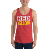 RED and YELLOW Unisex Tank Top