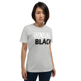 SILVER and BLACK Short-Sleeve Unisex T-Shirt