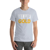 BLUE and GOLD Short-Sleeve Unisex T-Shirt