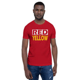 RED and YELLOW Short-Sleeve Unisex T-Shirt