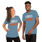 BLUE and ORANGE Short-Sleeve Unisex T-Shirt