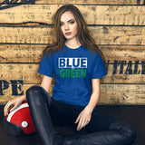 BLUE and GREEN Short-Sleeve Unisex T-Shirt
