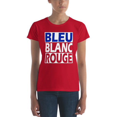 BLEU BLANC ROUGE Women's short sleeve t-shirt