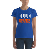 BLUE and ORANGE Women's short sleeve t-shirt